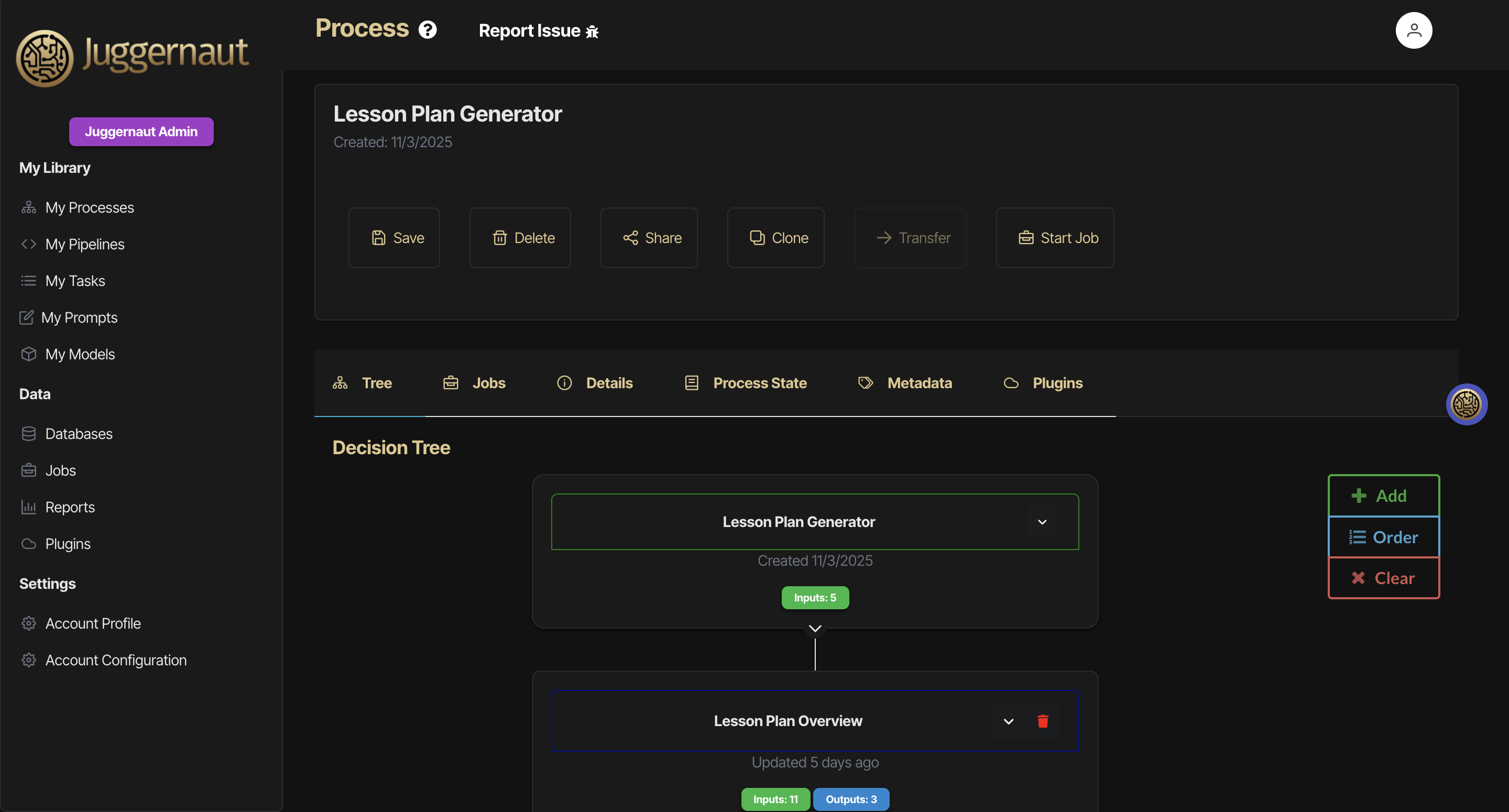 Juggernaut Labs product